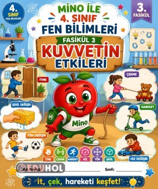 🔬🍎 4. Sınıf Fen Bilimleri – Kuvvetin Etkileri Fasikülü hazır!