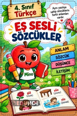 📚 4. Sınıf Türkçe – Eş Sesli Sözcükler 🍎