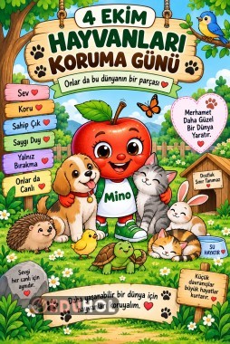 🐾 4 Ekim Hayvanları Koruma Günü