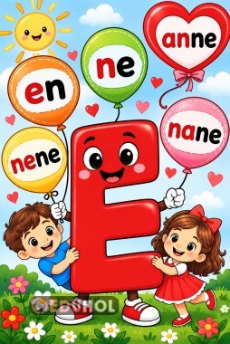 🔤🎈 “E” SESİNİ ÖĞRENİYORUZ!