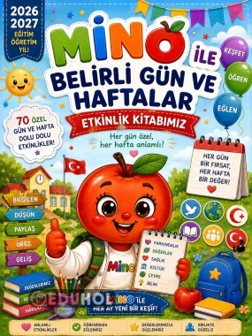🍎✨ GÜNCELLENDİ! 2026–2027 Mino ile Belirli Gün ve Haftalar Etkinlik Kitabımız Hazır! ✨🍎