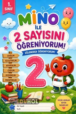 🍎 Mino ile 2 Sayısını Öğreniyorum! – 1. Sınıf Yayında! ✌️