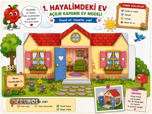 🏠🎨 MİNO İLE GÖRSEL SANATLAR – 2. SINIF 🎨🍎