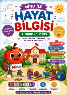 🍎 Mino ile Hayat Bilgisi – 1. Sınıf | 1. Ders