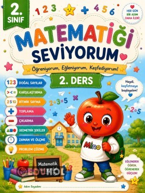 🍎 Mino ile Matematiği Seviyorum – 2. Sınıf | 2. Ders Yayında!