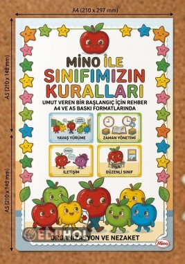 🍎⭐ MİNO İLE SINIFIMIZIN KURALLARI ⭐🍎