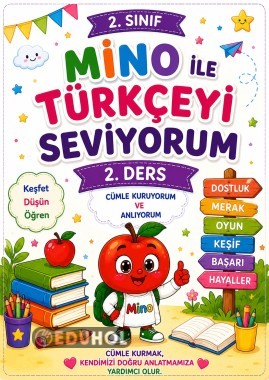 📚 Mino ile Türkçeyi Seviyorum – 2. Sınıf | 2. Ders Yayında! 🍎