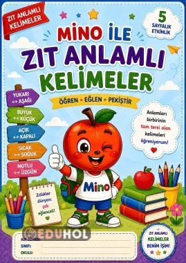 📚 Mino ile Zıt Anlamlı Kelimeler..
