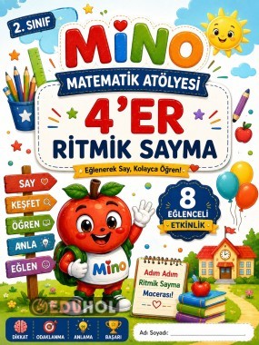 🔢🍎 Mino Matematik Atölyesi | 4'er Ritmik Sayma 🍎🔢