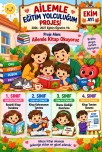 📚🍂 AİLEMLE EĞİTİM YOLCULUĞUM – EKİM AYI ETKİNLİKLERİ