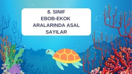 EBOB-EKOK ve ARALARINDA ASAL SAYILAR