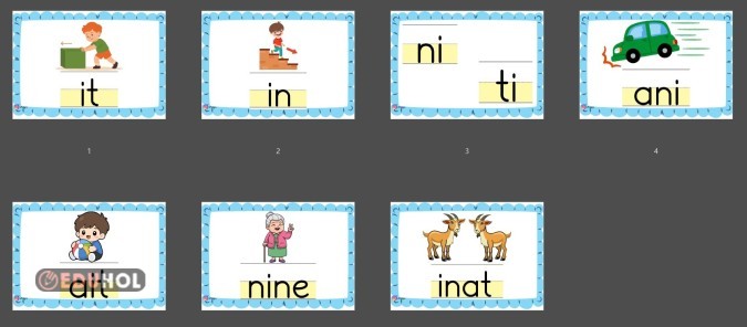 i sesi heceler (in,it,ti,ni,ait,nine)