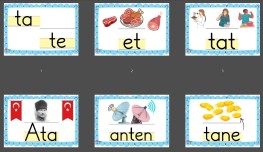 ta, te, Ata, tane, anten, et