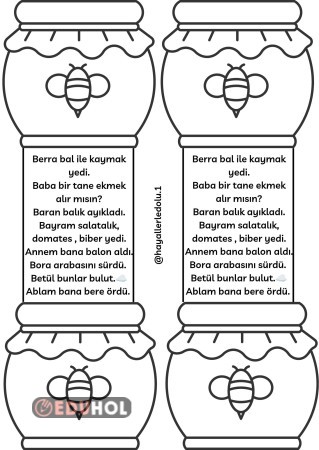 B Sesi Okuma Metini · Eduhol - Etkinlik İndir Oyun Oyna Test Çöz Video İzle