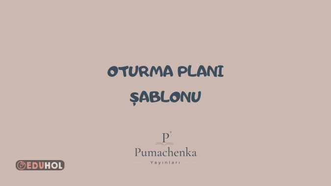 OTURMA PLANI ŞABLON