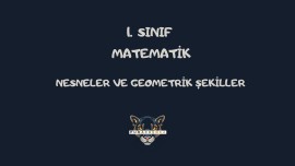 MATEMATİK-NESNELER VE GEOMETRİK ŞEKİLLER ETKİNLİKLERİ-1
