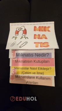 MIKNATIS KİTAPÇIĞI KES-YAPIŞTIR DEFTER ETKİNLİĞİ