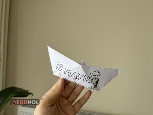 19 Mayıs Origami Vapur yapımı
