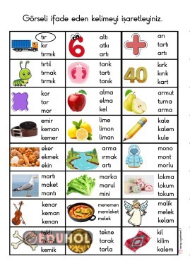 I-M doğru kelimeyi seçme