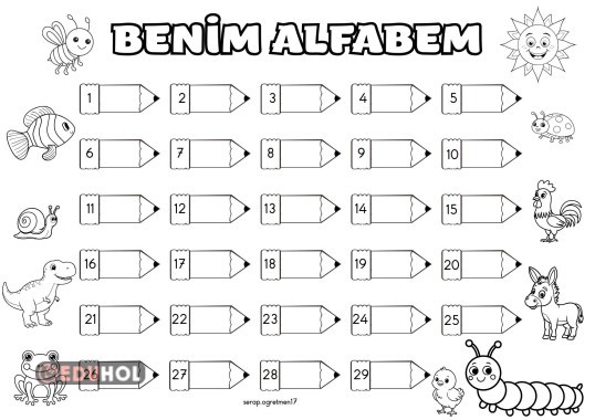 ALFABE OLUŞTURMA ETKİNLİĞİ