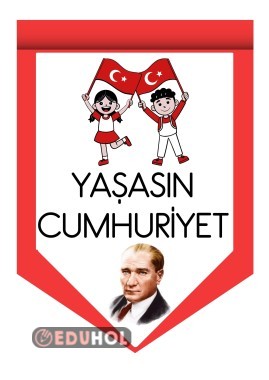 CUMHURİYET BAYRAMI CAM SÜSÜ