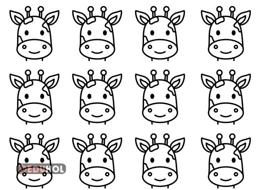 Kumbara için Zürafa kafası