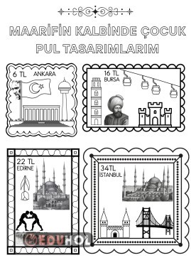 PUL TASARIM ÇALIŞMASI-BOŞ VE TÜM BAŞKENTLERİMİZ