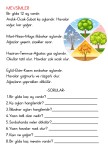 MEVSİMLER OKUMA ANLAMA METNİ