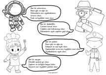 TÜM SESLER BASİT OKUMA ANLAMA(MESLEKLER)