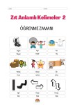 Zıt Anlamlı Kelimeler 2