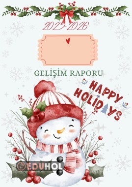 Gelişim Raporu Kapak