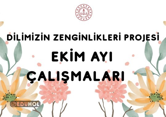 dilimizin zenginlikleri ekim ayı çalışmaları kapak