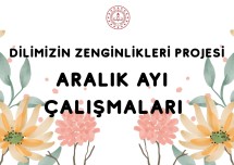 dilimizin zenginlikleri aralık ayı çalışmaları kapak