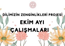 dilimizin zenginlikleri ekim ayı çalışmaları kapak