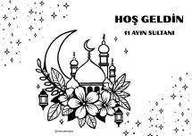 HOŞ GELDİN RAMAZAN BOYAMA-2