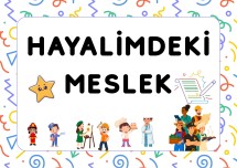 3. SINIF HAYAT BİLGİSİ MESLEKLER AFİŞİ