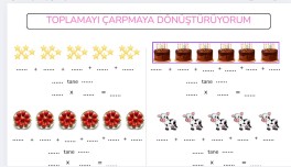 TOPLAMADAN ÇARPMAYA