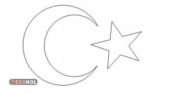 Renksiz Bayrak Şablonu