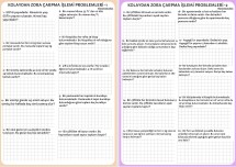 3.Sınıf Kolaydan Zora Çarpma İşlemi Problemleri 1-2