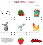1.SINIF GÖRSEL VE CÜMLE DİKTESİ İÇİN KULLANILABİLİR.