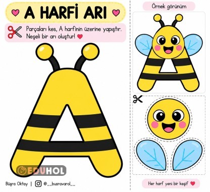 A HARFİ ARI ETKİNLİĞİ (BÜYÜK A)