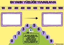 En Yakın Yüzlüğe Yuvarlama Yaz-Sil