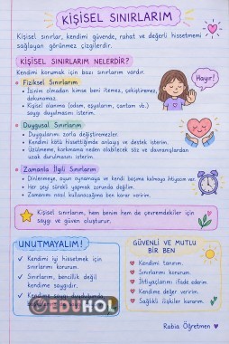 Kişisel Sınırlarım