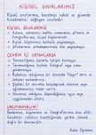 Çevrimiçi güvenliğin ve kişisel sınırlar