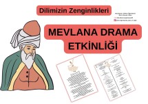 Dilimizin Zenginlikleri Mevlana Drama Etkinliği