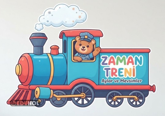 Aylar ve Mevsimler Zaman Treni
