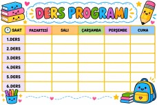 Ders programı
