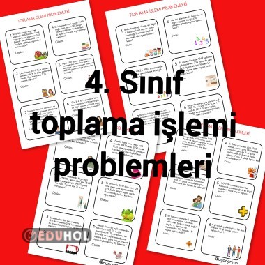 4. Sınıf problemler