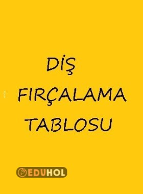 Diş Fırçalama Tablosu