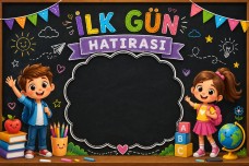 İlk Gün Hatırası Dijital Pano